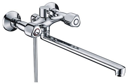 Смеситель WasserKRAFT AMPER 2902L универсальный 