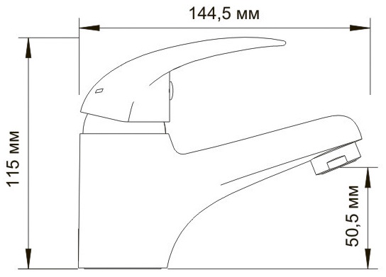 Смеситель WasserKRAFT ISEN 2603 для раковины 