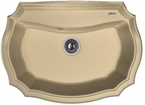 Мойка кухонная керамогранитная Florentina ЭМИЛИЯ 770 20.360.E770.306 77*55 см. капучино