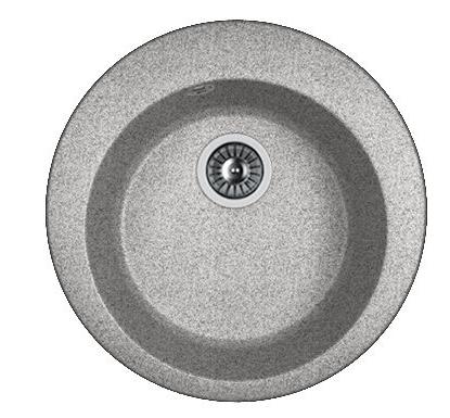 Мойка кухонная из литьевого мрамора Dr. Gans ГАЛА 25.010.B0510.409 51*51 см. базальт Мойка кухонная из литьевого мрамора Dr. Gans ГАЛА 25.010.B0510.409 51*51 см. базальт
