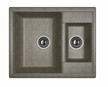 Мойка кухонная из литьевого мрамора Dr. Gans АСТРА 620 К 25.065.D0620.407 62*51 см. черный