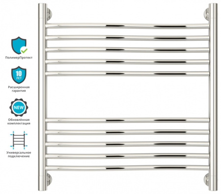 Полотенцесушитель водяной Сунержа ФЛЮИД+ 00-0222-6060 600х600 