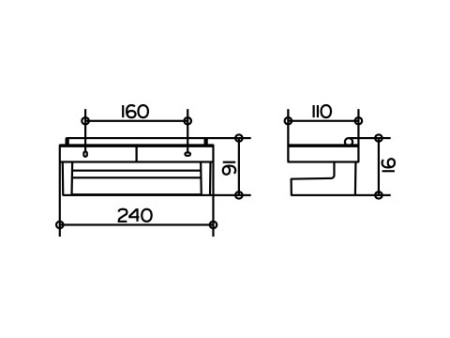 Полка угловая Keuco COLLECTION MOLL 12759 010000  