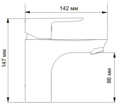Смеситель WasserKRAFT LEINE 3503 для раковины 