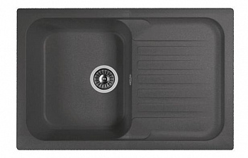 Мойка кухонная из литьевого мрамора Dr. Gans АДЕЛЬ 780 25.090.C0780.411 78*51 см. графит