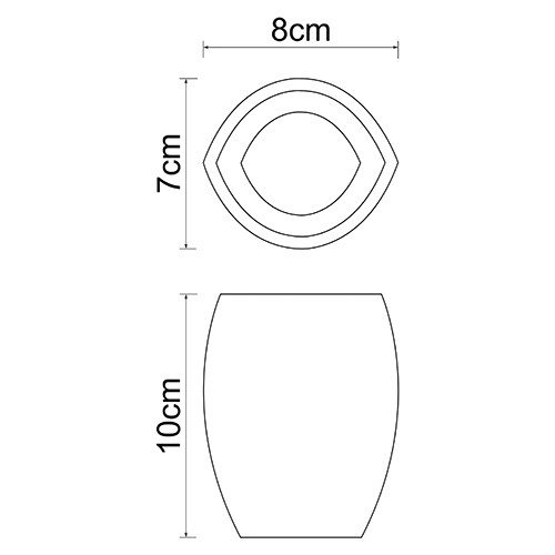 Стакан настольный WasserKRAFT EIDER K-33328   Стакан настольный WasserKRAFT EIDER K-33328