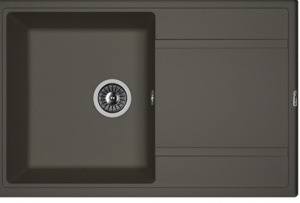 Мойка кухонная керамогранитная Florentina ЛИПСИ 780 20.270.C0780.302 78*51 см. антрацит