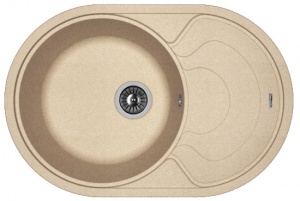 Мойка кухонная керамогранитная Florentina РОДОС 760 20.140.D0760.107 76*51 см. песочный