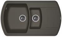 Мойка кухонная керамогранитная Florentina НИРЕ 760 20.205.D0860.302 86*51 см. антрацит