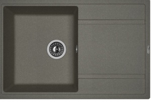 Мойка кухонная керамогранитная Florentina ЛИПСИ 780 20.270.C0780.102 78*51 см. черный