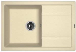 Мойка кухонная керамогранитная Florentina ЛИПСИ 760 20.160.D0760.202 76*51 см. шампань