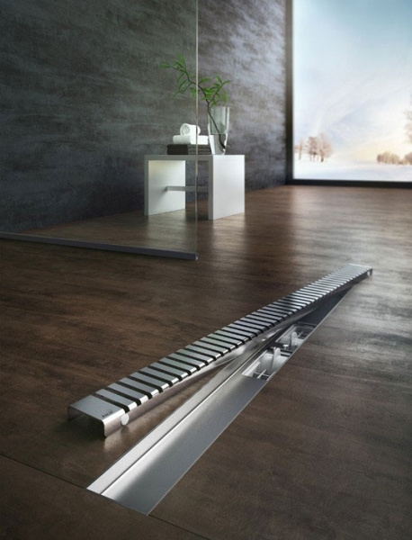 Решетка для душевого канала Alcaplast  LINE-850L  