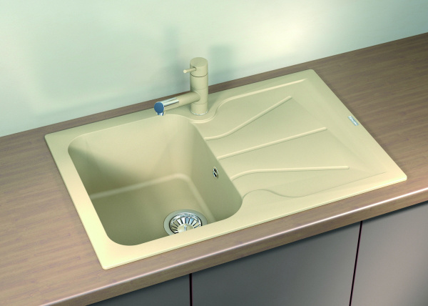 Мойка кухонная керамогранитная Florentina ГАТТИНАРА 780 20.255.B0780.305 78*51 см. грей