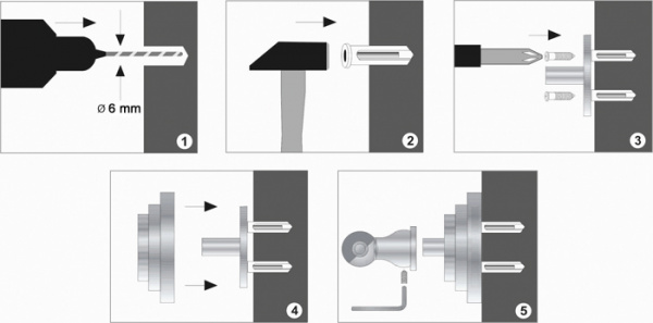 Полотенцедержатель WasserKRAFT ISAR K-7360   Полотенцедержатель WasserKRAFT ISAR K-7360